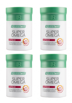 Super Omega capsule set 4 packs - LR